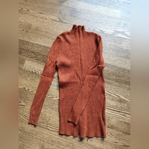 knit turtle neck wool sweater